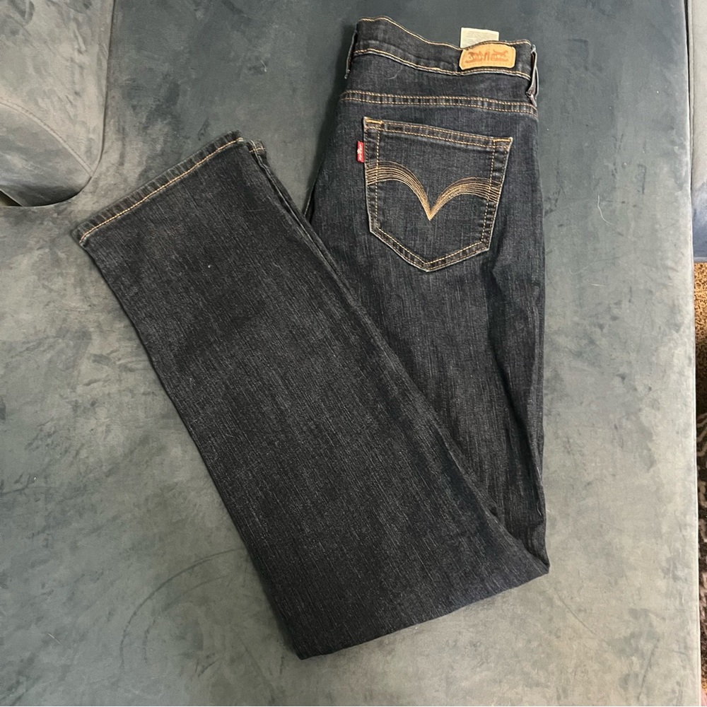 Levi's Blue Straight Jeans Classic Style